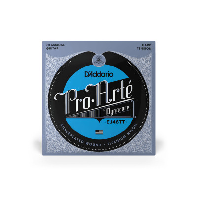Струни для гітари D&#039;Addario Pro-Arte Dynacore Titanium Nylon Hard Tension (EJ46TT)