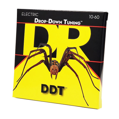 Струни для гітари DR Strings DDT Drop Down Tuning Electric - Big Heavier (10-60) (DDT-10/60)