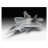Збірна модель Revell Літак Lockheed Martin F-22A Raptor рівень 4 масштаб 1:72 (RVL-63858)
