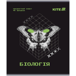 Зошит Kite предметний Techno 48 аркуші, клітинка, біологія (K25-240-7)