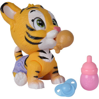 Ігровий набір Simba Pamper Petz Тигреня, що п&#039;є і писає з кольоровою лапкою 3 аксесуарів-сюрпризу (5953575)