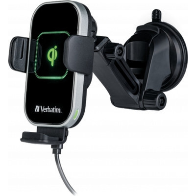 Універсальний автотримач Verbatim FWC-02 with Qi Fast Wireless Car Charger (49553)