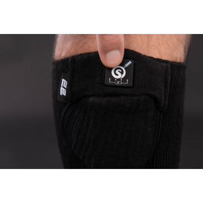 Шкарпетки з підігрівом 2E Race Plus Black S (2E-HSRCPS-BK)