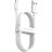 Дата кабель USB 2.0 AM to Micro 5P Simple WisdomKit (2PCS) 1.5m 2.1A white Baseus (TZCAMZJ-02)