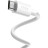 Дата кабель USB 2.0 AM to Micro 5P Simple WisdomKit (2PCS) 1.5m 2.1A white Baseus (TZCAMZJ-02)