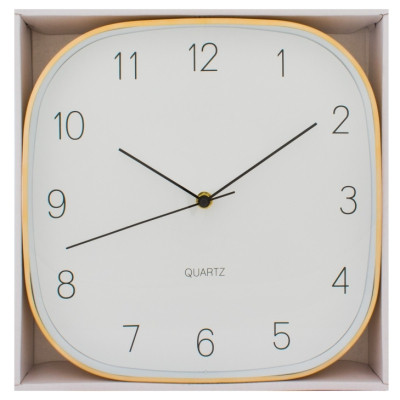Настінний годинник Optima Promo Promo Jewel, металевий, золотий (O52080-15)