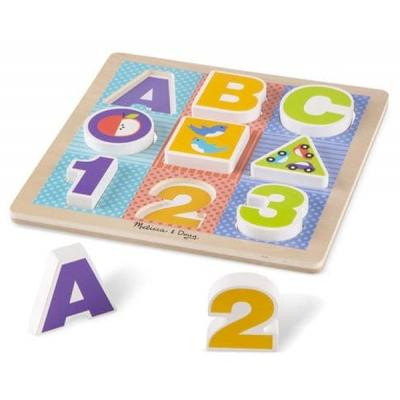 Розвиваюча іграшка Melissa&amp;Doug Пазл Літери/Цифри (MD1899)