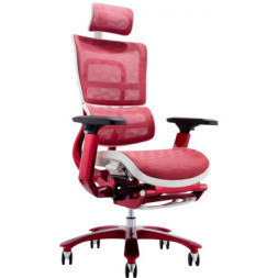 Офісне крісло GT Racer X-815L White/Red (X-815L White/Red (W-52))