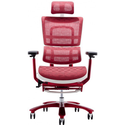 Офісне крісло GT Racer X-815L White/Red (X-815L White/Red (W-52))