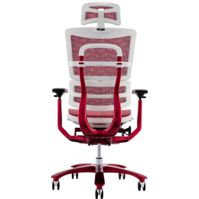 Офісне крісло GT Racer X-815L White/Red (X-815L White/Red (W-52))