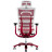 Офісне крісло GT Racer X-815L White/Red (X-815L White/Red (W-52))