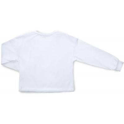 Кофта дитяча A-Yugi з куліскою (4110-158G-white)