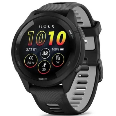 Смарт-годинник Garmin Forerunner 265, Black, GPS (010-02810-10)
