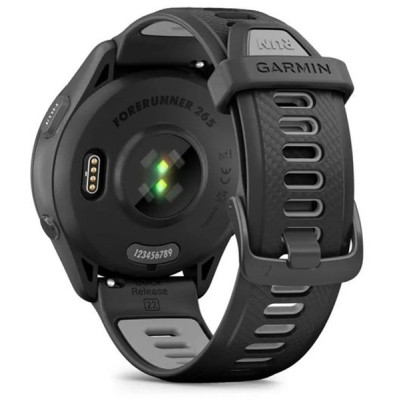 Смарт-годинник Garmin Forerunner 265, Black, GPS (010-02810-10)