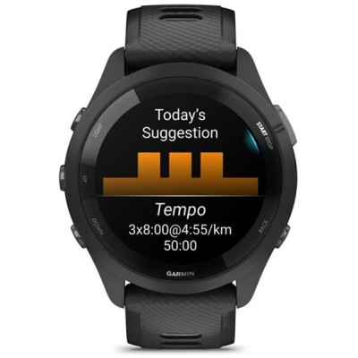 Смарт-годинник Garmin Forerunner 265, Black, GPS (010-02810-10)