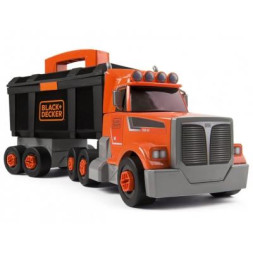 Ігровий набір Smoby Блек &amp; Деккер. Вантажівка з інструм., кейсом, краном та акс (360175)