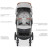 Коляска El Camino Gallant ME 1071-1 v.2 Cloud grey (ME 1071-1 cloud gray)