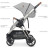 Коляска El Camino Gallant ME 1071-1 v.2 Cloud grey (ME 1071-1 cloud gray)