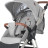 Коляска El Camino Gallant ME 1071-1 v.2 Cloud grey (ME 1071-1 cloud gray)