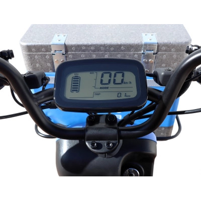 Електроскутер Aima XIO MA U1 L1E (blue)+передній/задній бокс (733900)