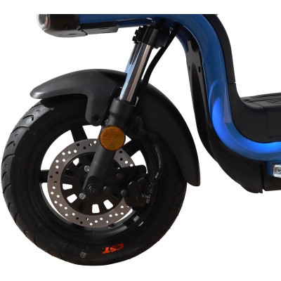 Електроскутер Aima XIO MA U1 L1E (blue)+передній/задній бокс (733900)