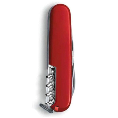Ніж Victorinox Climber Ukraine Чорно-червоний (1.3703.3.1)