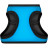 Шлея для собак WAUDOG Clothes з QR паспортом Colors of freedom XS1 (220-4020)