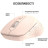Мишка OfficePro M230P Silent Click Wireless/Bluetooth Pink (M230P)