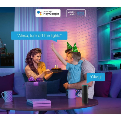 Світлодіодна стрічка Govee H611 LED 10.0m, RGB, WI-FI/Bluetooth, white (H61103A3)