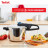 Каструля Tefal Secure Trendy, 4л, (скороварка) з паровим кошиком (P2580402)
