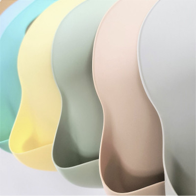 Слинявчик MinikOiOi Basics-Bib 2 шт (Mellow Yellow/Powder Grey) (101020065)