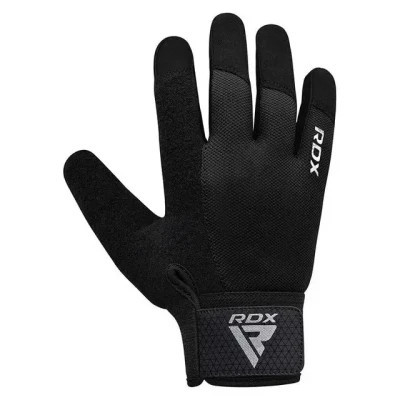 Рукавички для фітнесу RDX W1 Full Finger Plus Black M (WGA-W1FB-M+)