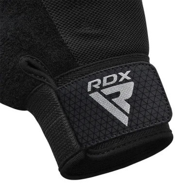 Рукавички для фітнесу RDX W1 Full Finger Plus Black M (WGA-W1FB-M+)