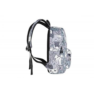 Рюкзак для ноутбука 2E 13&quot; TeensPack Cats, grey (2E-BPT6114GC)