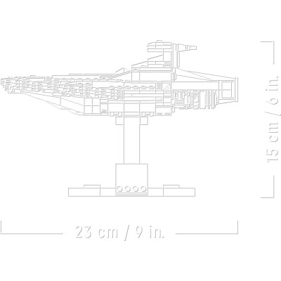 Конструктор LEGO Star Wars Штурмовий корабель класу Аккламатор (75404)