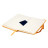 Книга записна Axent Partner, 125x195 мм, 96 аркушів, клітинка, жовта (8201-08-A)