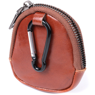 Гаманець Vintage Компактний для монет з натуральної шкіри Коричневий (sale_15080)