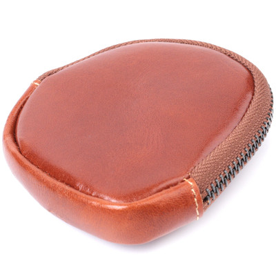 Гаманець Vintage Компактний для монет з натуральної шкіри Коричневий (sale_15080)