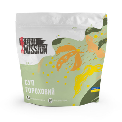Їжа швидкого приготування Food Mission Суп гороховий 50 г (fm.30443)