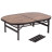 Туристичний стіл Bo-Camp Melrose Oval 120x80 cm Black/Wood look (1404220)