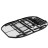 Туристичний стіл Bo-Camp Melrose Oval 120x80 cm Black/Wood look (1404220)