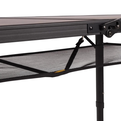 Туристичний стіл Bo-Camp Melrose Oval 120x80 cm Black/Wood look (1404220)