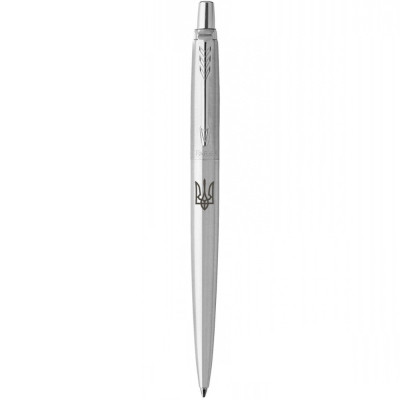 Ручка кулькова Parker JOTTER 17 UKRAINE SS CT BP Тризуб (16132_TR)