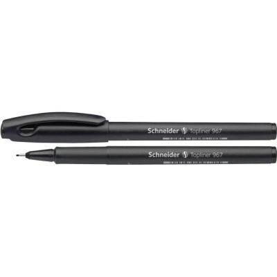 Лайнер Schneider TOPLINER 967 0,4 мм black (S9671)