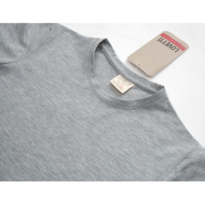 Футболка дитяча Lovetti базова (3031-140-gray)