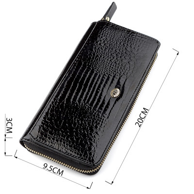 Гаманець ST Leather Натуральна шкіра Чорний (18437)