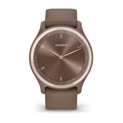 Смарт-годинник Garmin vivomove Sport, Cocoa, Silicone (010-02566-02)