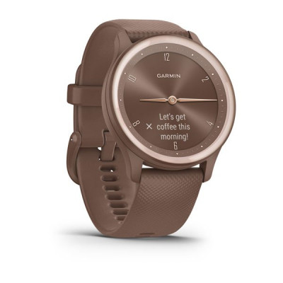 Смарт-годинник Garmin vivomove Sport, Cocoa, Silicone (010-02566-02)