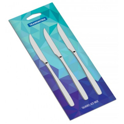 Столовий ніж Tramontina Cоsmos для стейка 3 шт (66950/181)