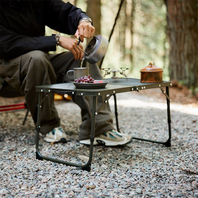 Туристичний стіл Naturehike CNK23JU011 алюміній (6976023929045)